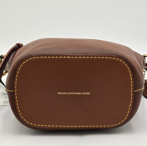 💥NWT💥Coach Glovetanned Leather Archive Duffle 20, Saddle - Picture 4 of 16